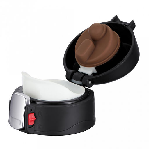 Термос из нержавеющей стали с узкой горловиной Fitness 0,45л, 7,5х6,5х23,5см, крышка из полипропилена, вакуумный, цветная коробка, Regent (Китай) - Домашняя мода фото 4