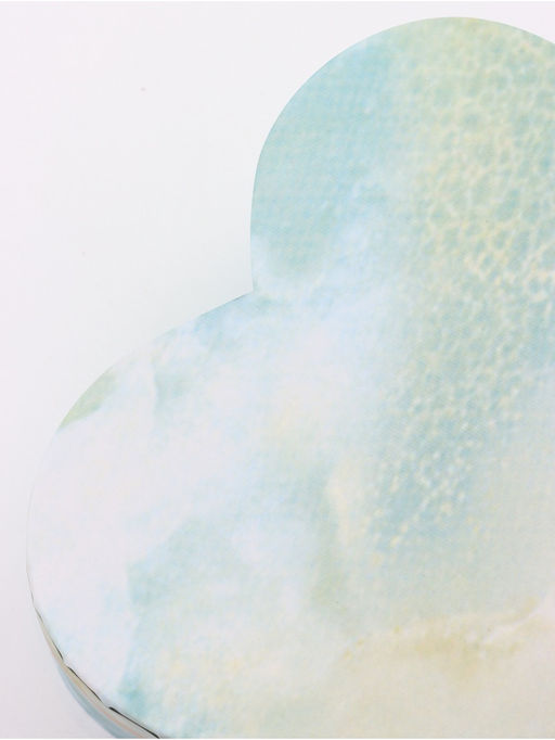 Набор подарочных коробок сердце 3 в 1, бирюзовый мрамор, 22?20?9; 18.5?17?7.5; 16?14?6 см