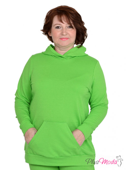 Толстовка Модель №890 размеры 44-84 - Plusmoda фото 6