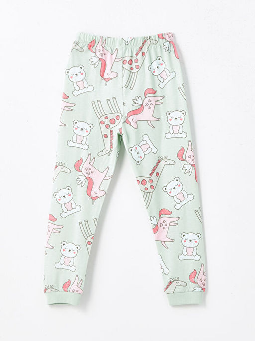 Beli Lastikli K?z Bebek Pijama Alt - Waikiki фото 2