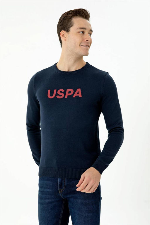 Мужской темно-синий свитер Неожиданная скидка в корзине - U.s. polo assn фото 3