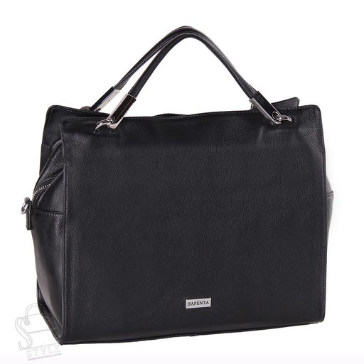 Сумка женская кожаная 98040 black Velina Fabbaino-Safenta/30 в Новосибирске