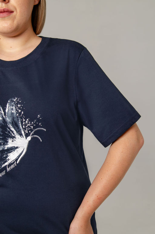 Арт. 4148 Туника женская 52-60 (5 шт) Цвет:графит