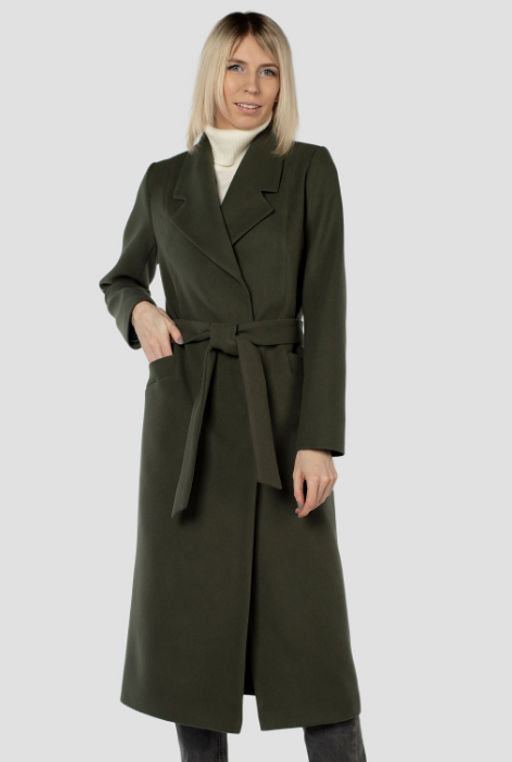 Пальто женское демисезонное (пояс)