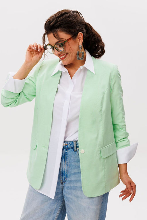 Жакет ANELLI 1621 мохито  фото 4