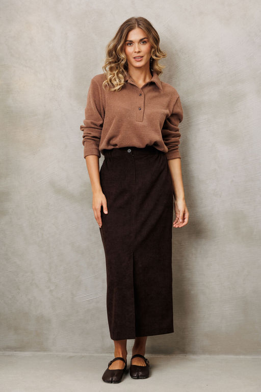 Костюм Gizart 5427 капучино, шоколадный фото 2