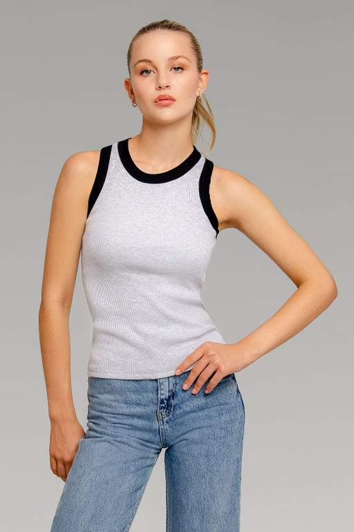 Арт.3202/3 Майка женская 42-46 (3 шт) Цвет:серый - Калинка фото 6