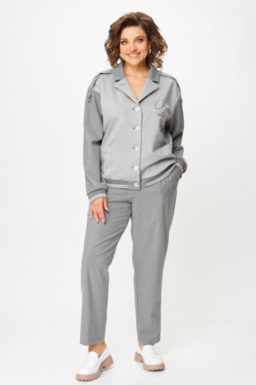 Костюм Aira Style 24231 серый