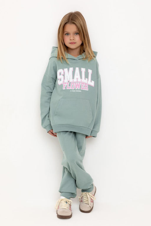 КР 400783/голубой прибой брюки для дев