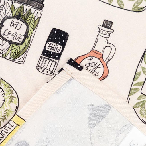 Фартук Этель Kitchenware 60х70см, 100% хлопок, саржа 190 г/м2  фото 6