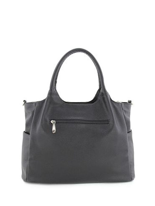 Сумка женская тоут эко-кожа 42-117-1 цвет черный - Vera victoria vito фото 3