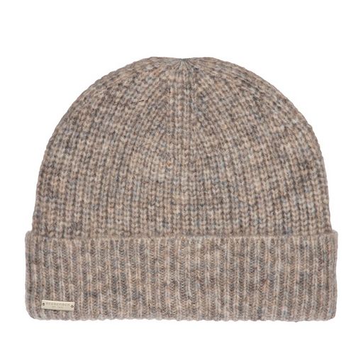 Шапка SEEBERGER арт. 18206-0 TURN-UP BEANIE (песочный)