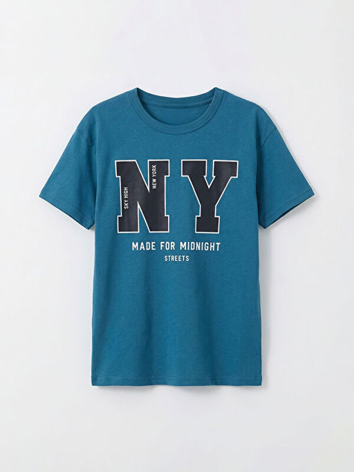 Bask?l? Erkek ?ocuk Ti??rt