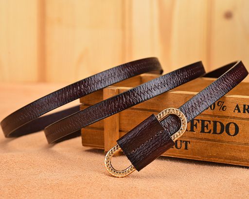 Ремень BL-L-9205-Black - Ferro фото 9