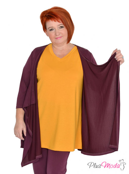 Кардиган Модель №1143 размеры 44-84 - Plusmoda фото 9