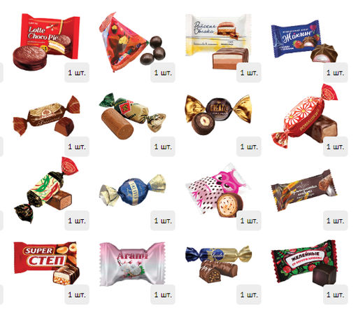 Чудесный 1000 г. текстиль - Сладкий мир фото 3