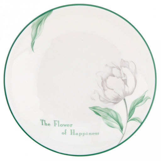 Зе Флауэр оф Хепинис (The Flower of Happiness) Тарелка глубокая фарфоровая д182мм h38мм, 450мл, с деколью, отводка (Китай) - Домашняя Мода фото 2