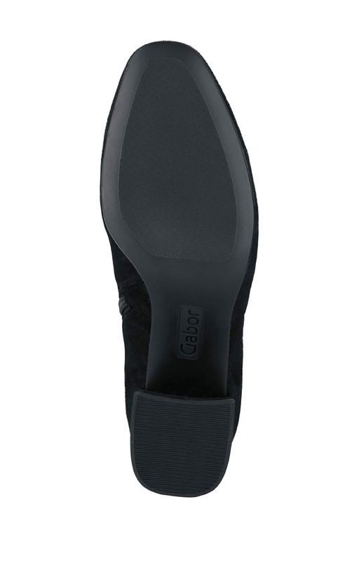 Замшевые полусапожки GABOR, черные  фото 7