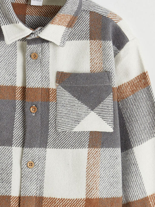 Ekose Erkek ?ocuk Oduncu G?mlek