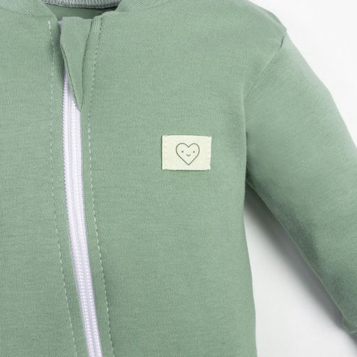 Комбинезон на молнии Крошка, Я BASIC LINE, рост 68-74 см, зелёный - Крошка я фото 6