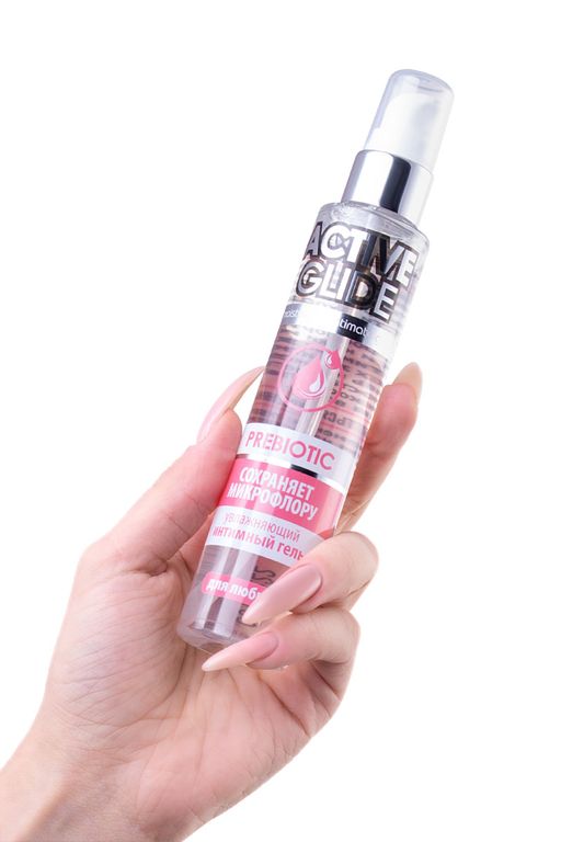 Увлажняющий интимный гель ACTIVE GLIDE PREBIOTIC, 100 - Биоритм фото 5