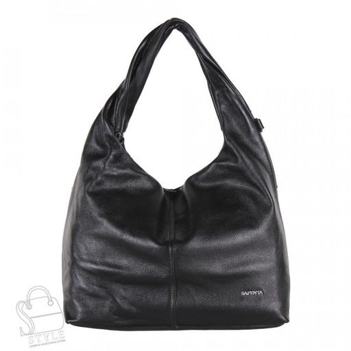 Сумка женская кожаная 970272 black Velina Fabbiano-Safenta в Новосибирске
