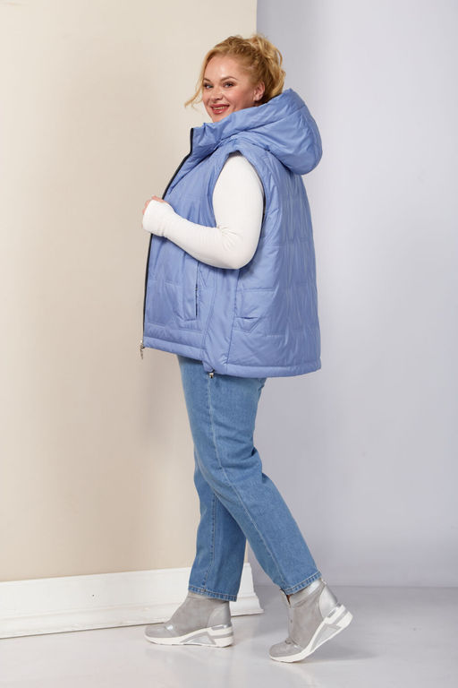 Жилет SHETTI 2189 небесный фото 2