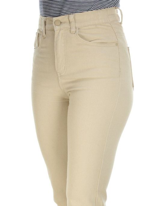 J1057 CAMEL Джинсы женские JI LIDA JEANS - Фабричный китай фото 4