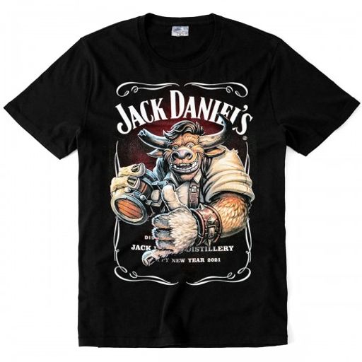 Футболка "Jack Daniels - Bull"
