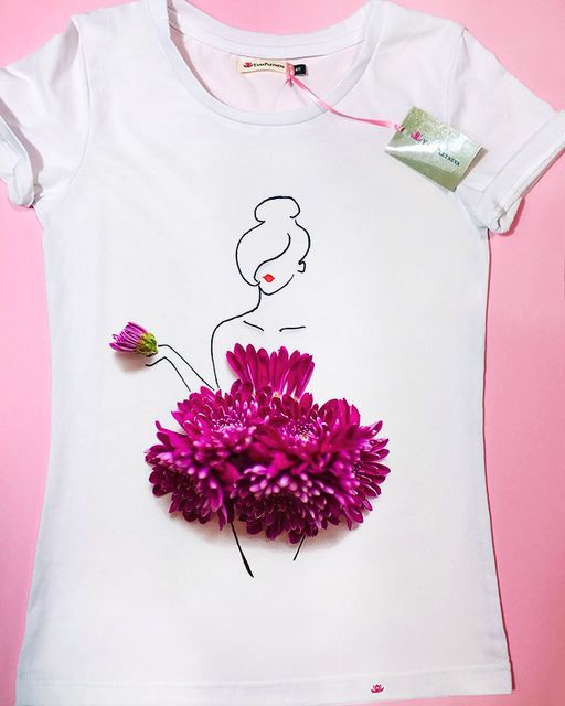 Эксклюзивная футболка Yana Pletneva упаковка плотный Zip пакет!