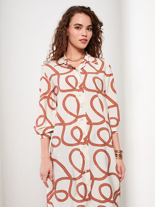 Desenli Kad?n G?mlek Tunik