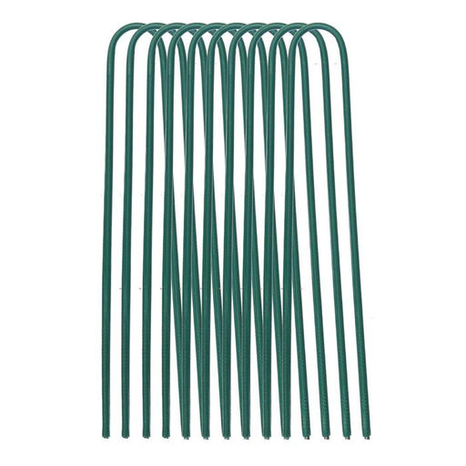 Скоба U-образная, h=20 см, d=0.3 см, универсальная, набор 10 шт. - Greengo фото 3