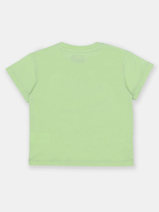 CRB wear/CSBG 63772-37-396 Футболка для девочки,зеленый/Ex.Cherubino фото 2