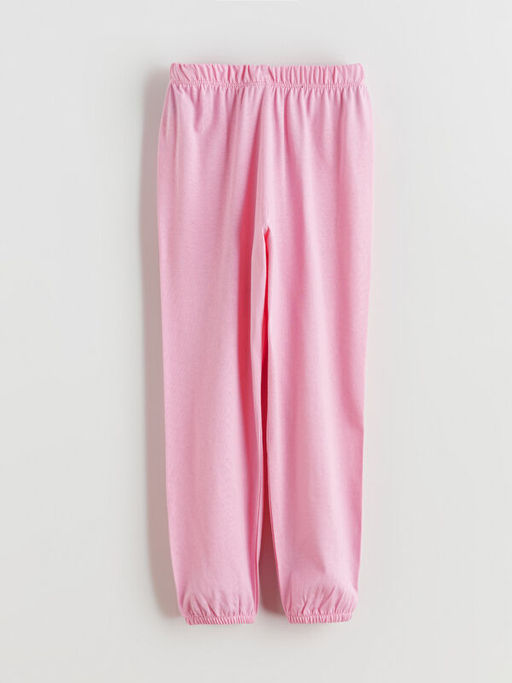 Beli Lastikli K?z ?ocuk Pijama Alt