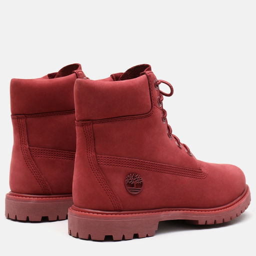 Ботинки Timberland 6 Inch Premium Boot WP красные  фото 4