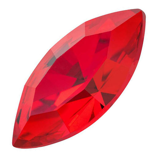 PRECIOSA 435-14-615 страз цветн. 10 х 5 мм стекло 12 шт красный (lt. siam 90070)