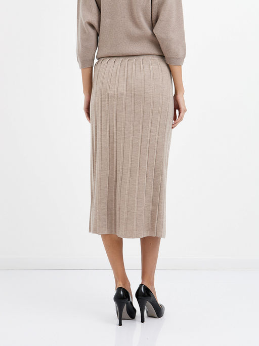 юбка плиссированная из шерсти - Glenfield фото 5