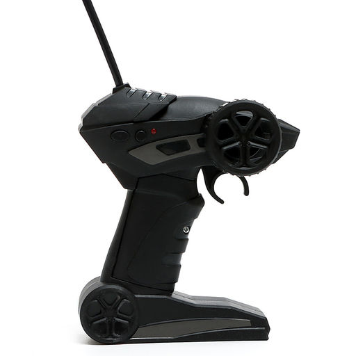 Джип «Вездеход», работает от аккумулятора, радиоуправление, дым, элементы из металла, чёрный