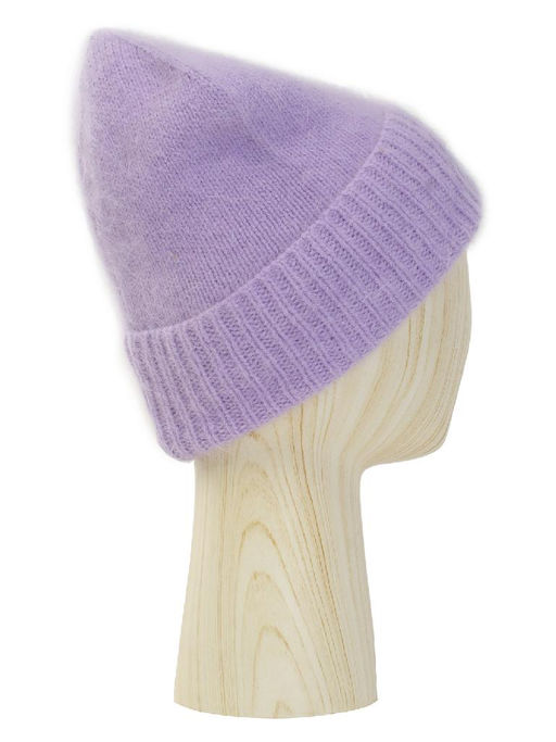 Шапка жен. пух норки+шелк+нейл ZZ-BR55502 lilac - Eleganzza фото 2