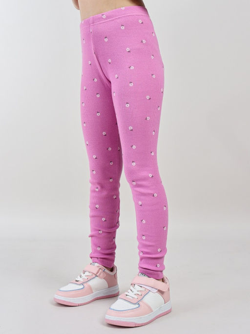 CRB wear / CWKG 70517-45 Брюки модель легинсы для девочки,сиреневый  фото 4