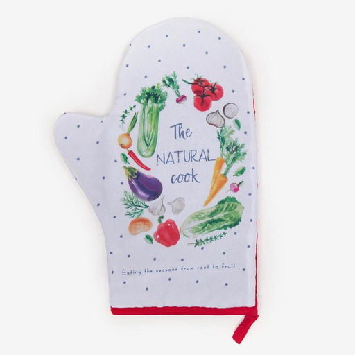 Варежка-прихватка Доляна Натур продукт 20х28см,габардин, 35% х/л, 65% п/э, ватин 250г/м2  фото 2