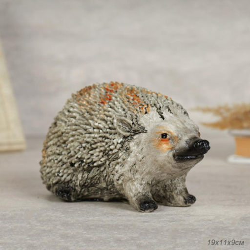 Фигурка Ежик 19х11х9см / WC013 /уп 48/