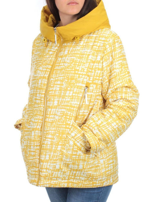 M8517 YELLOW Куртка демисезонная женская (100 гр. синтепон) Maria - Fashion фото 3