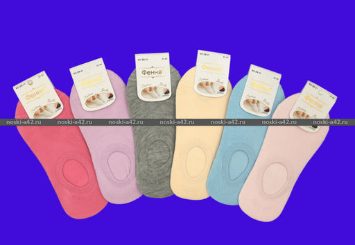 Цена за 3 пар. 3 ПАРЫ- Следки женские короткие однотонные (с силиконом) 37-41 (фактически 36-39) - Лариса фото 9