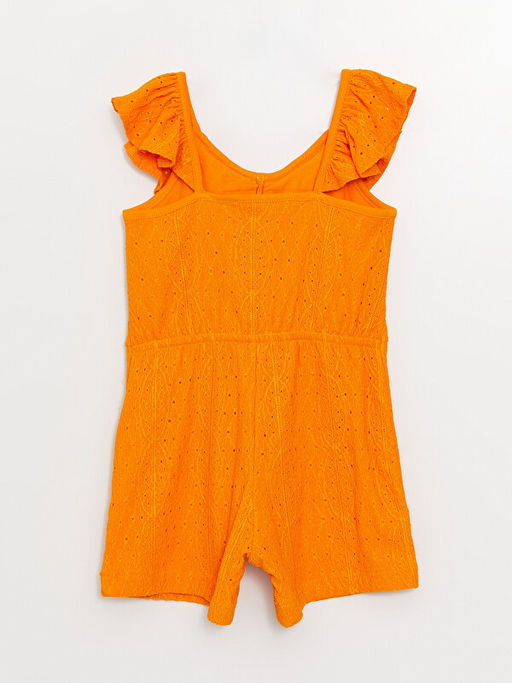 V Yaka Fisto Detayl? K?z ?ocuk Tulum - Waikiki фото 2