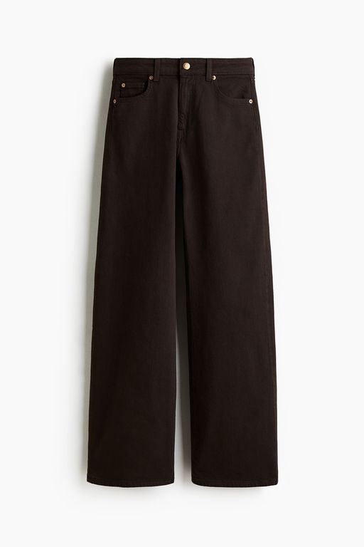 Wide High Waist Jeans - H&m фото 8