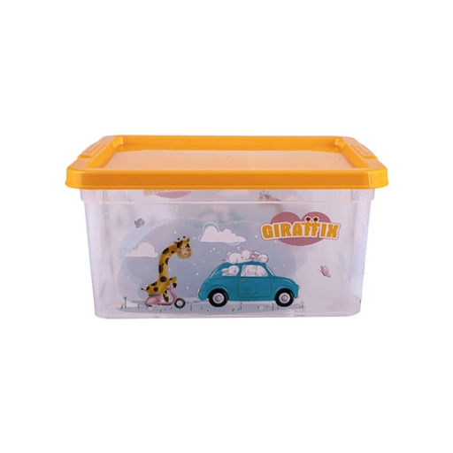 GIRAFFIX - коробка 3,5л горчичный - Полимербыт фото 2