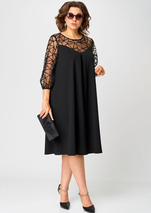 Платье EVA GRANT 7279С-Р черный