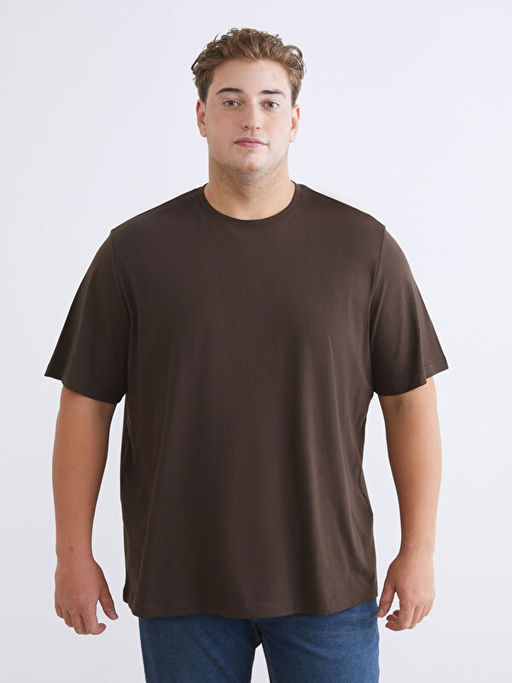 B?y?k Beden Basic Penye Erkek Ti??rt