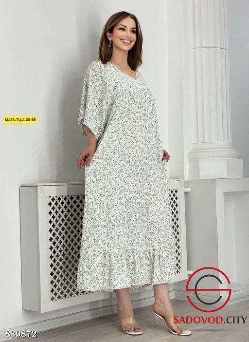 Платье женское с принтом - Bruno фото 2